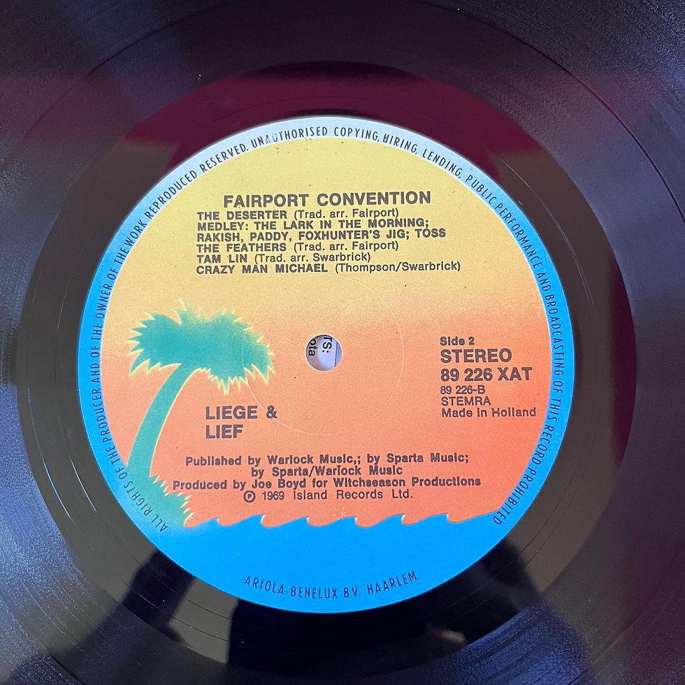 Miniatura: LP Fairport Convention - Liege & Lief (Importado, Capa Dupla)