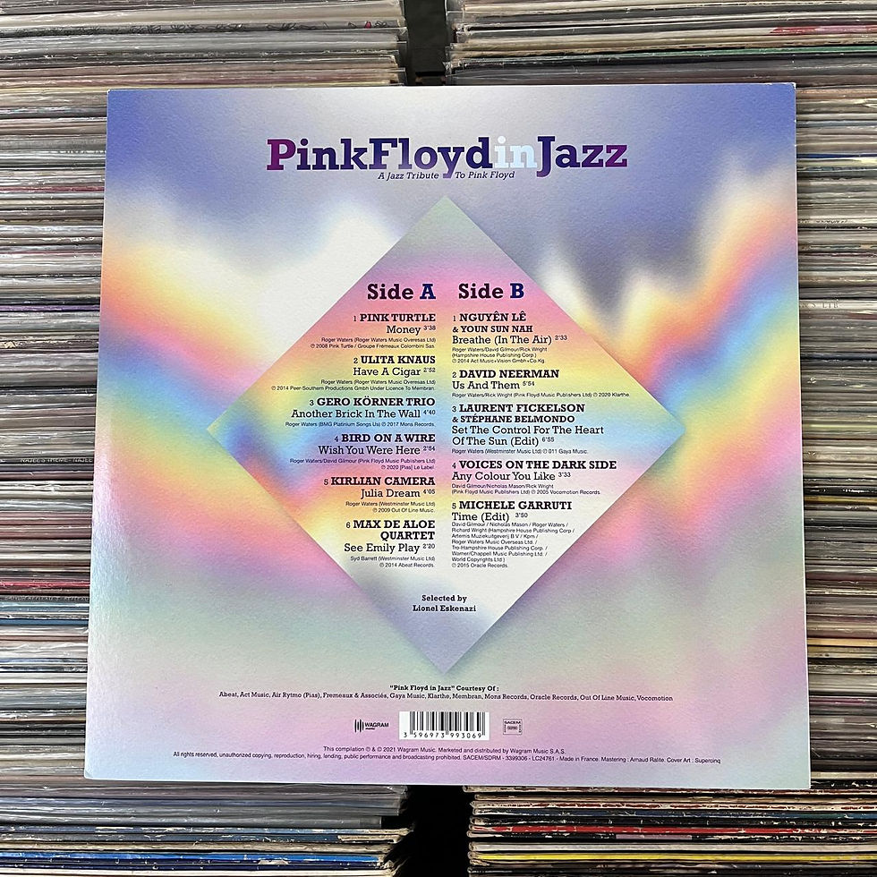 Miniatura: LP Pink Floyd In Jazz - A Jazz Tribute To Pink Floyd (Importado)