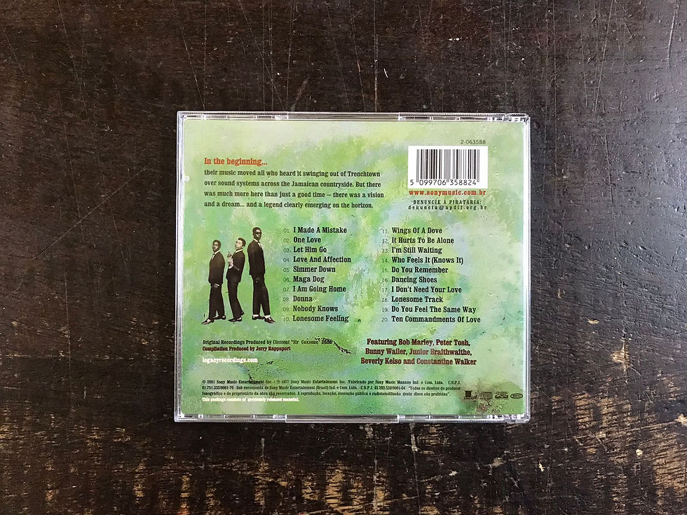 Miniatura: CD Bob Marley & The Wailers - Trenchtown Days: The Birth Of A Legend