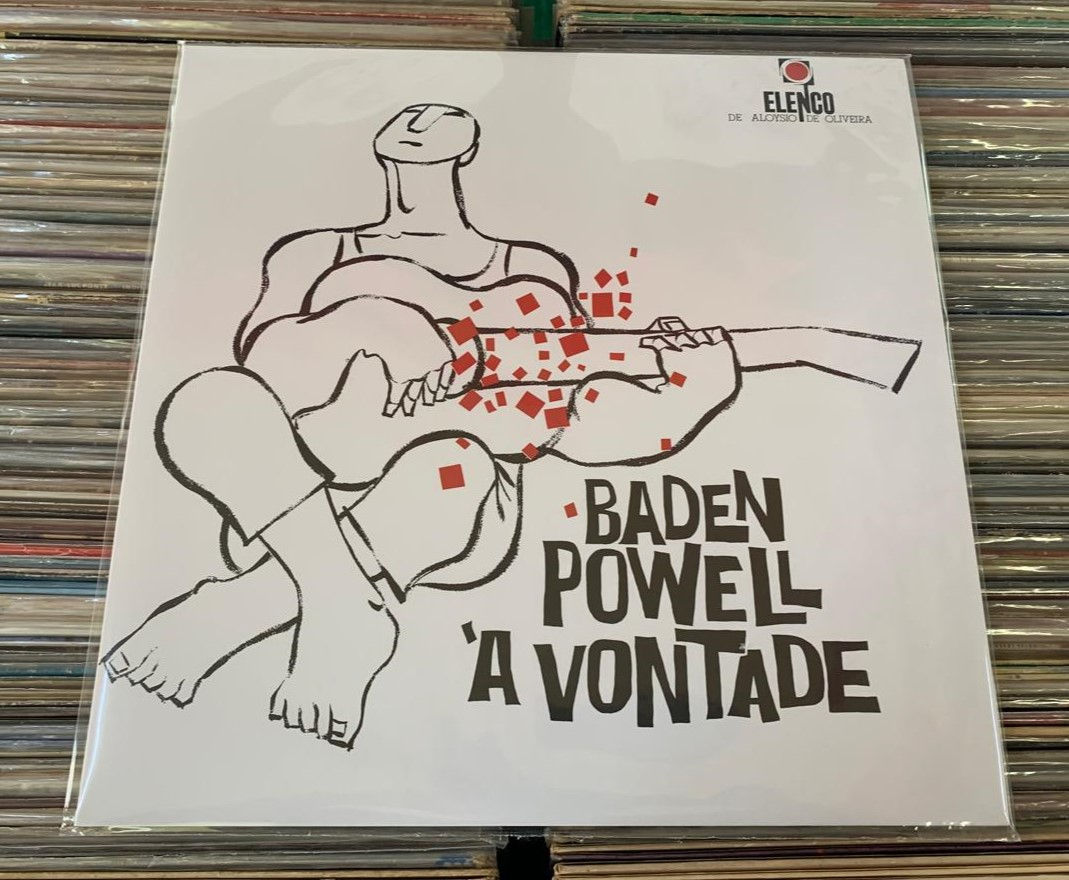 LP Baden Powell - À Vontade (Reedição, Lacrado)
