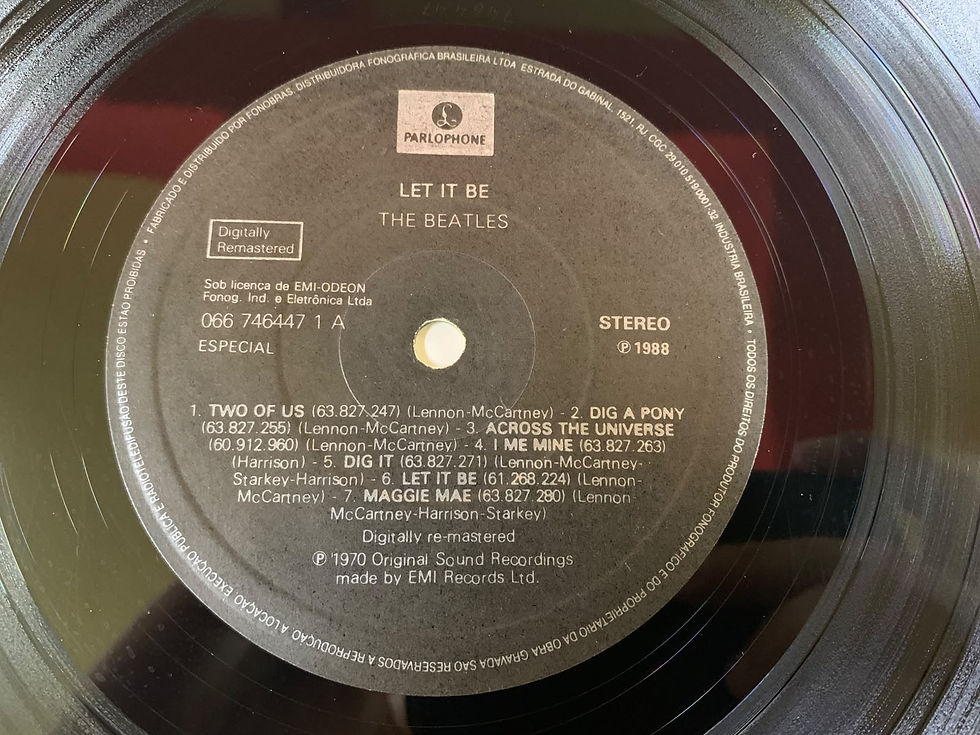 Miniatura: LP The Beatles - Let It Be - C/ Encarte