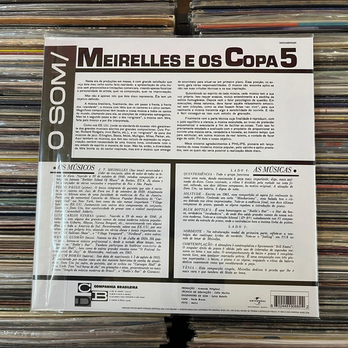 LP Meirelles E Os Copa 5 - O Som - Lacrado | rivarock
