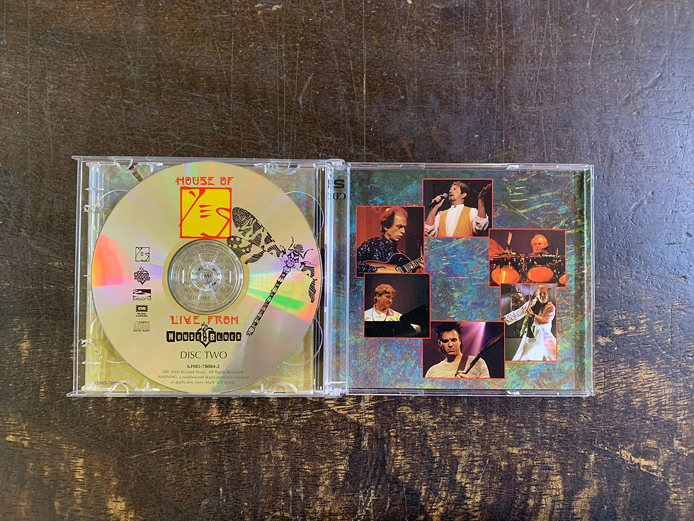Miniatura: CD Yes - House Of Yes (Live From House Of Blues) - Duplo - Importado