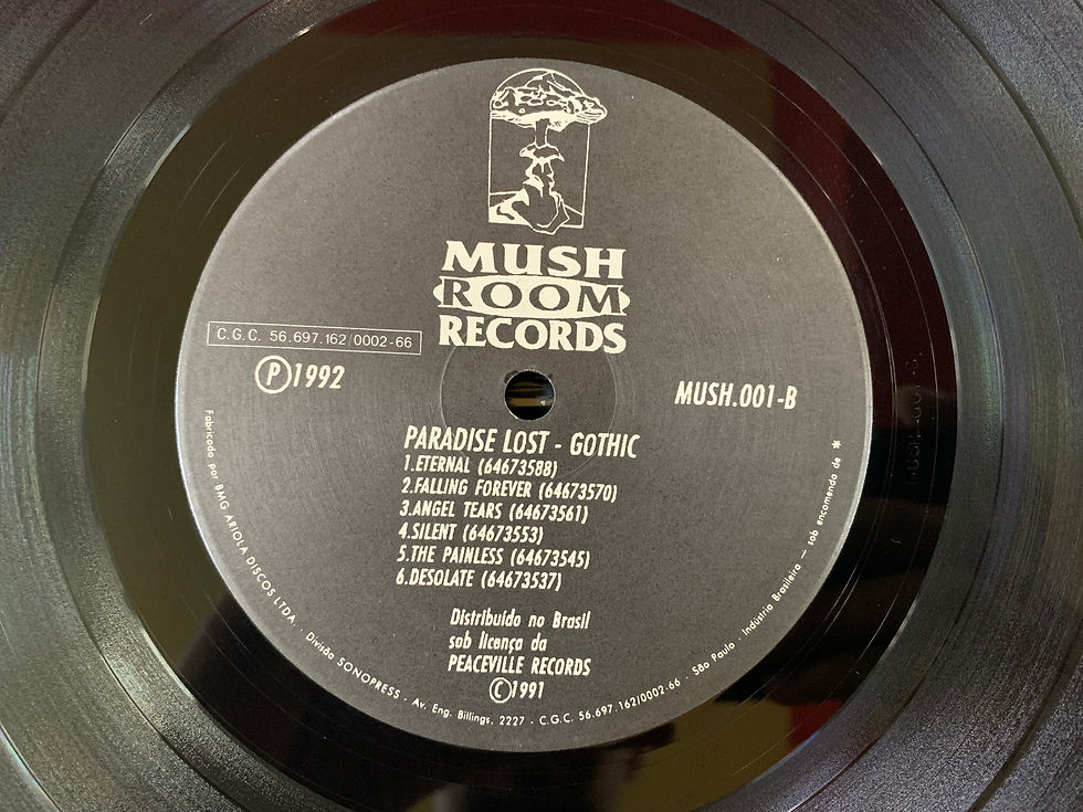 Miniatura: LP Paradise Lost - Gothic - C/ Encarte