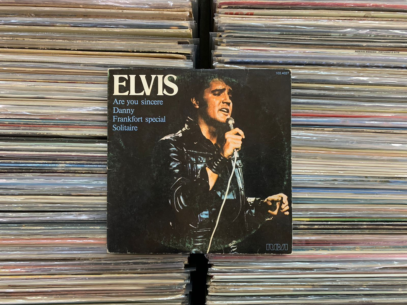 Compacto Elvis - Are You Sincere - 1979