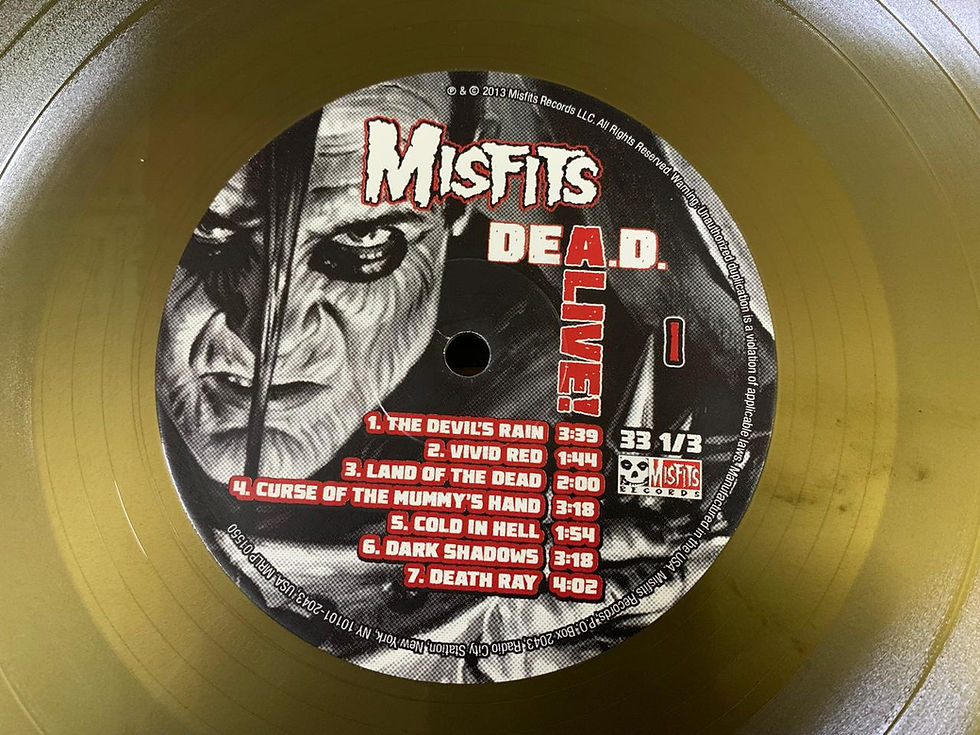 Miniatura: LP Misfits - DeA.D. Alive! (Importado C/Encarte)