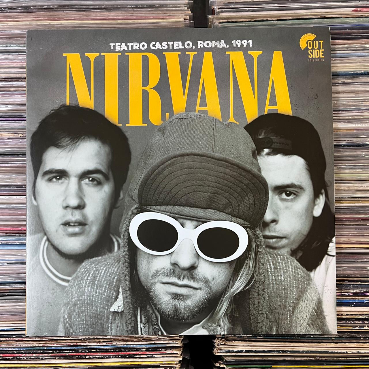 LP NIRVANA - TEATRO CASTELO, ROMA, 1991 (Importado)