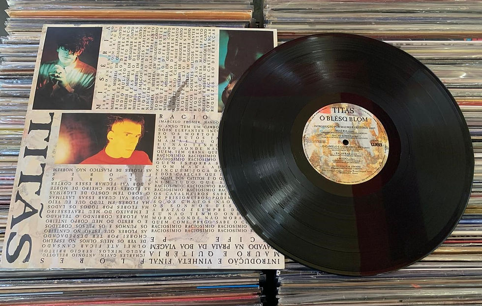 Miniatura: LP Titãs - Õ Blésq Blom - Capa Dupla - C/ Encarte