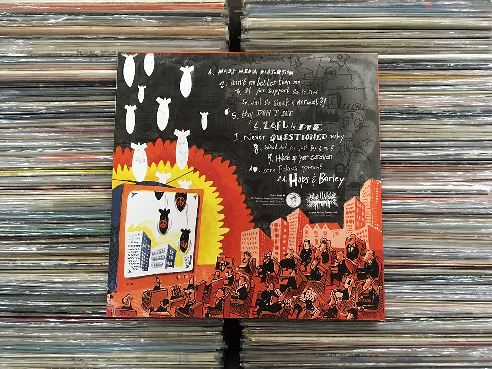 Miniatura: LP Left For Dead - Mass Media Distortion - Importado - C/ Encarte