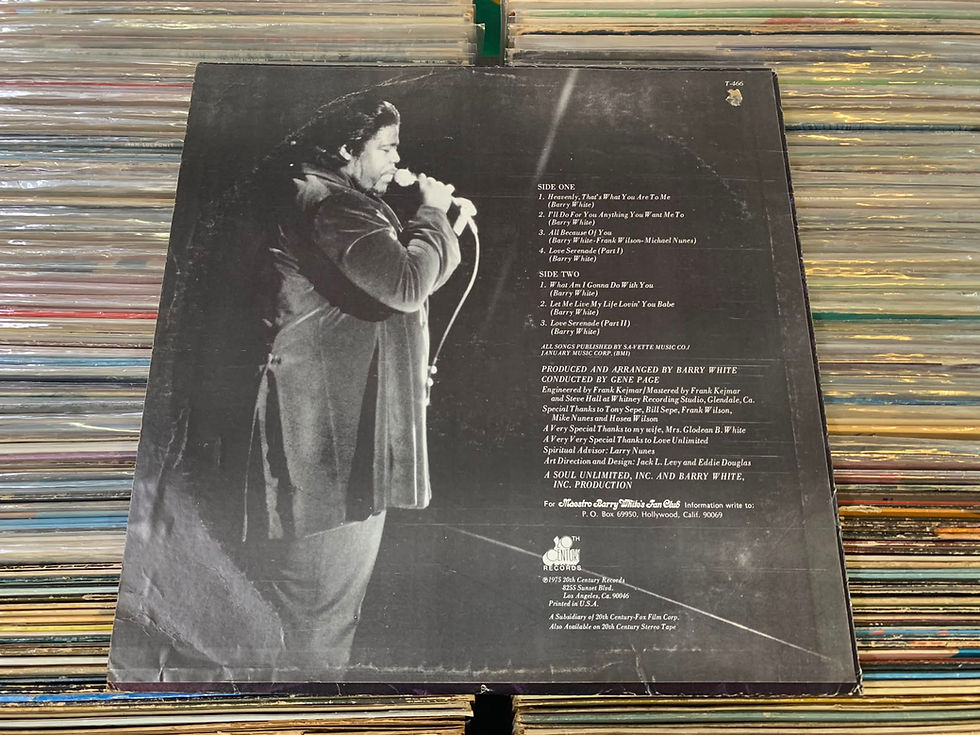 Miniatura: LP Barry White - Just Another Way To Say I Love You (Importado)