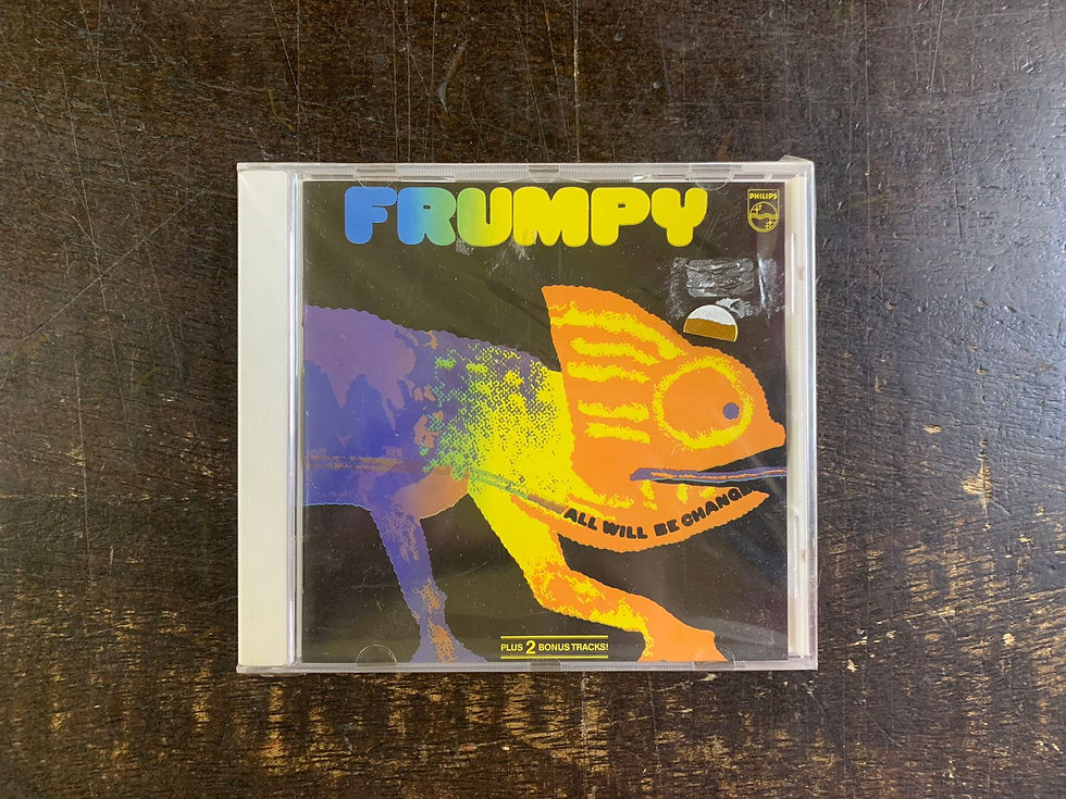 CD Frumpy - All Will Be Changed - Importado - +Bônus - Lacrado