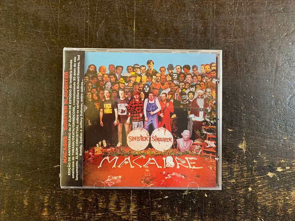 CD Macabre - Sinister Slaughter - Lacrado