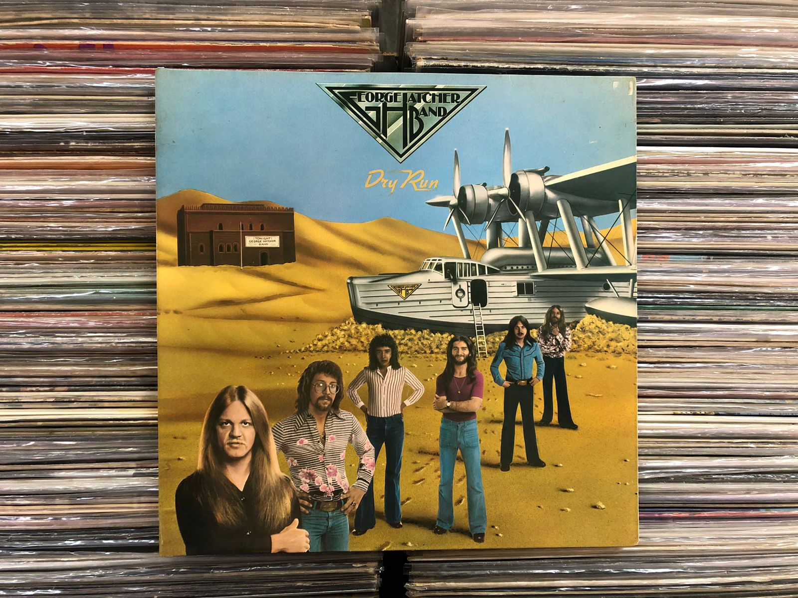 LP George Hatcher Band - Dry Run - Importado