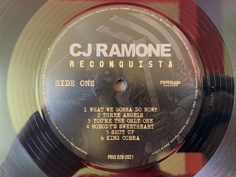 Miniatura: LP CJ Ramone - Reconquista!! - Importado - C/ Encarte