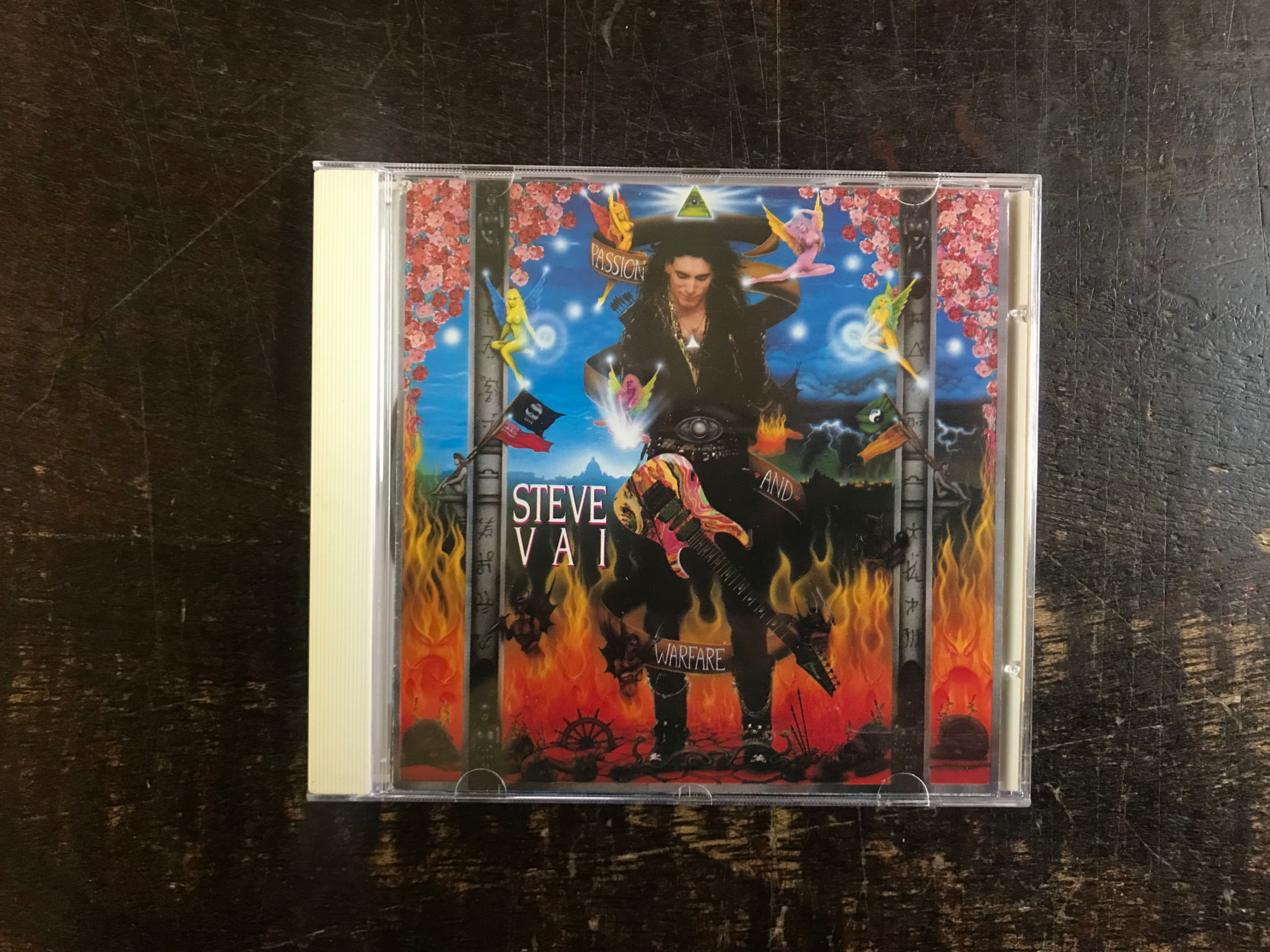 CD Steve Vai - Passion And Warfare - Japonês