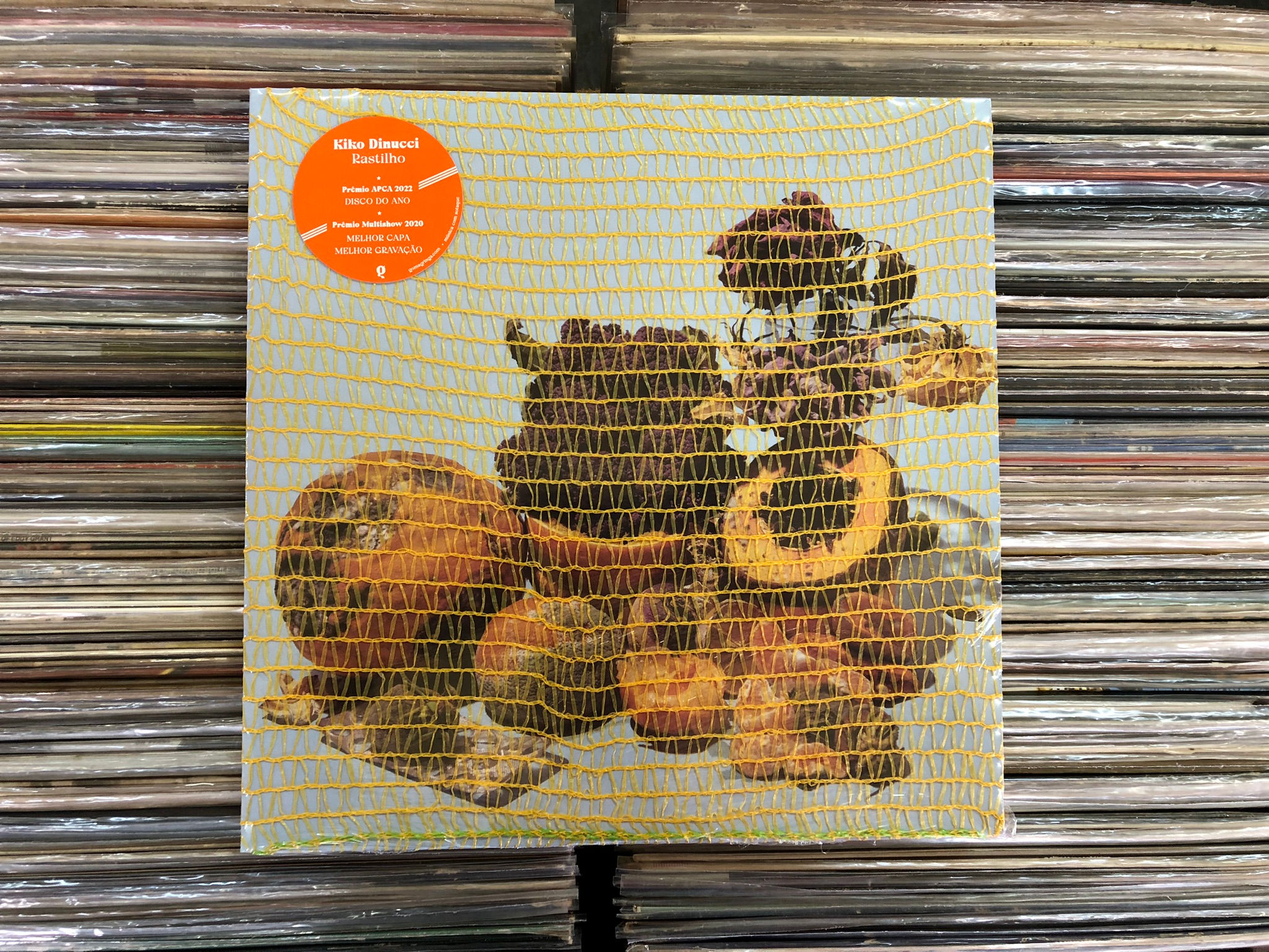 LP Kiko Dinucci - Rastilho - Vinil Transparente - Lacrado