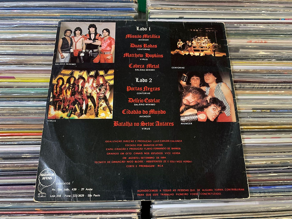 Miniatura: LP S.P. Metal - 1984