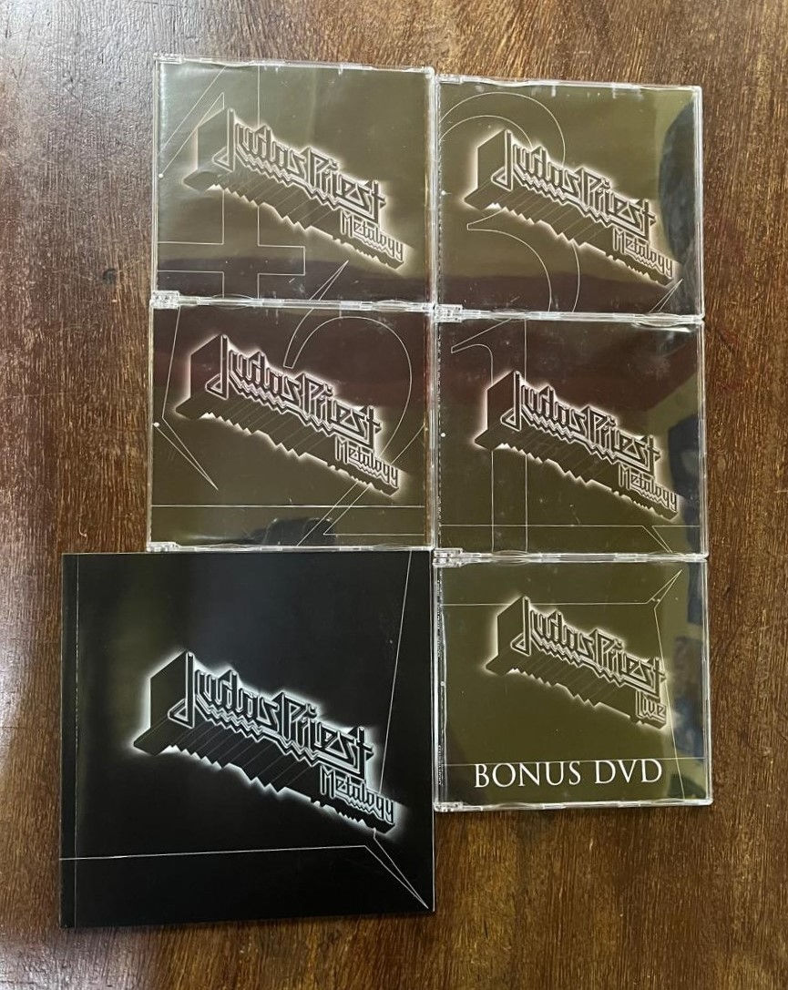 Miniatura: Judas Priest - Metalogy - Box 04 Cd's + 01 Dvd - Impecável