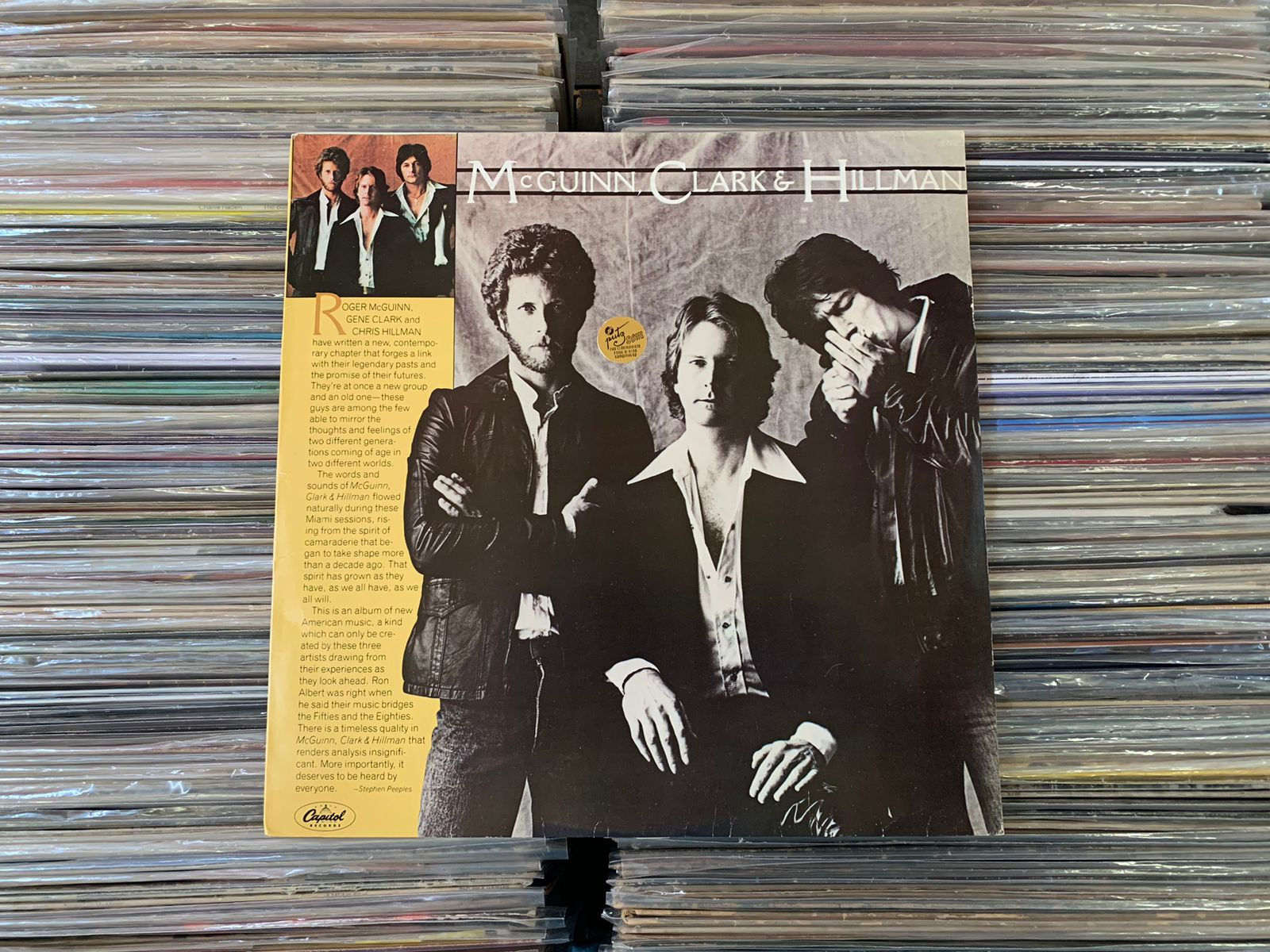 LP McGuinn, Clark & Hillman - 1978 - C/ Encarte