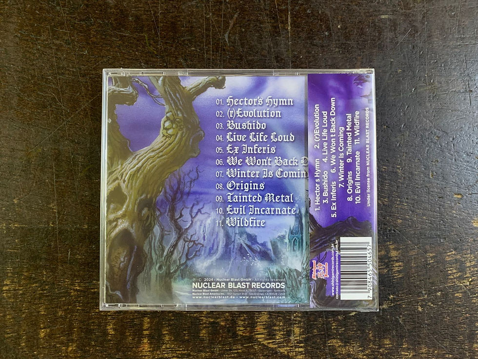 Miniatura: CD HammerFall - (R)Evolution - Lacrado