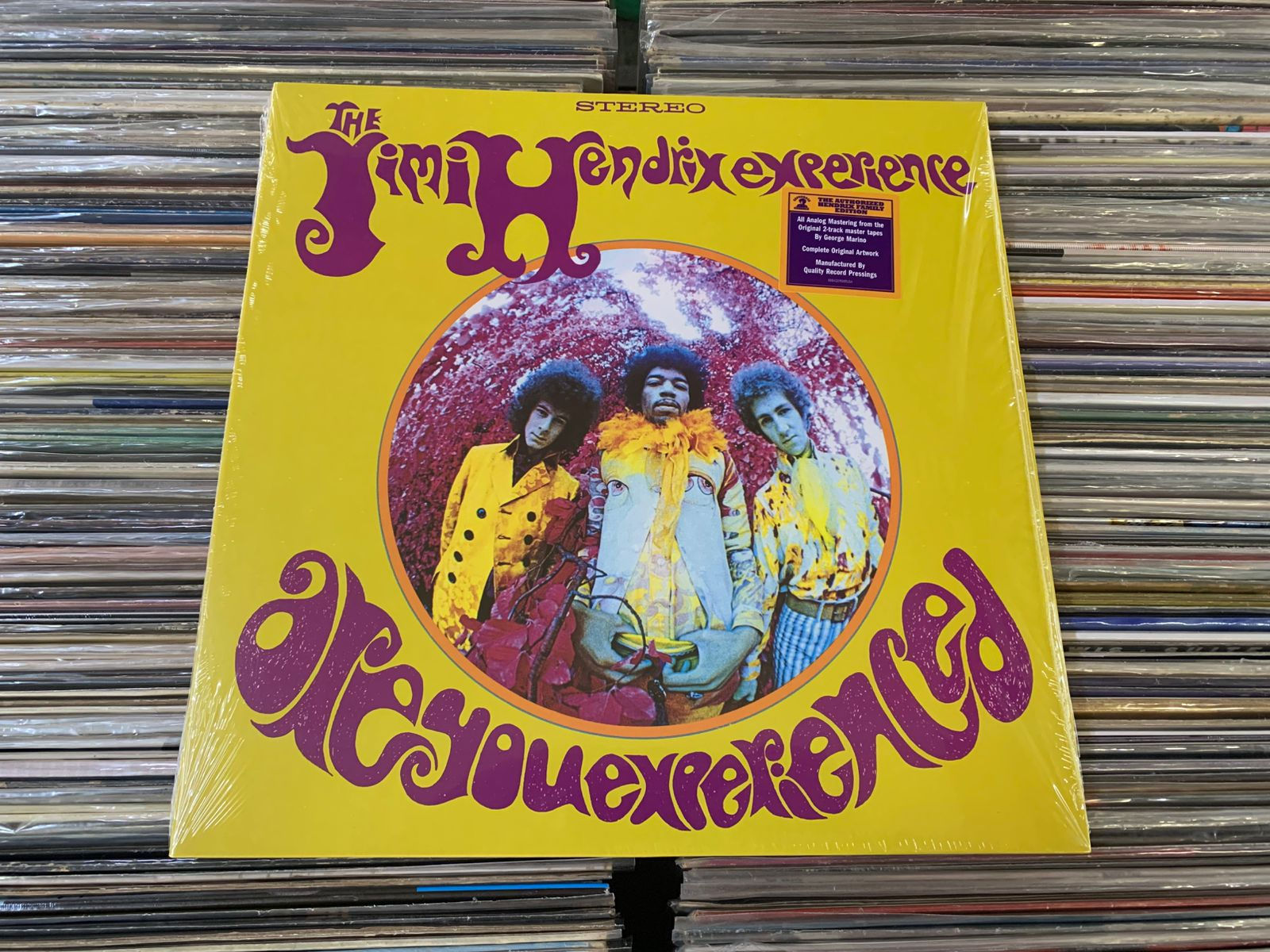 LP Jimi Hendrix Experience - Are You Experienced - Importado - 180g Novo!