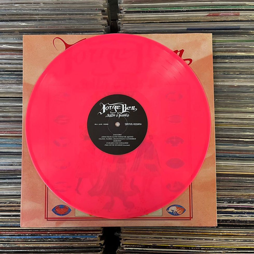 Miniatura: LP Jorge Ben - Solta o Pavão (Importado, Colorido)