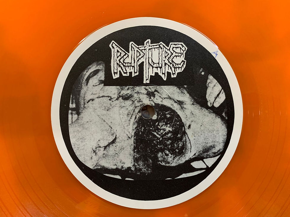 Miniatura: LP Rupture - Corrupture - Importado - Vinil Laranja - 10 Polegadas