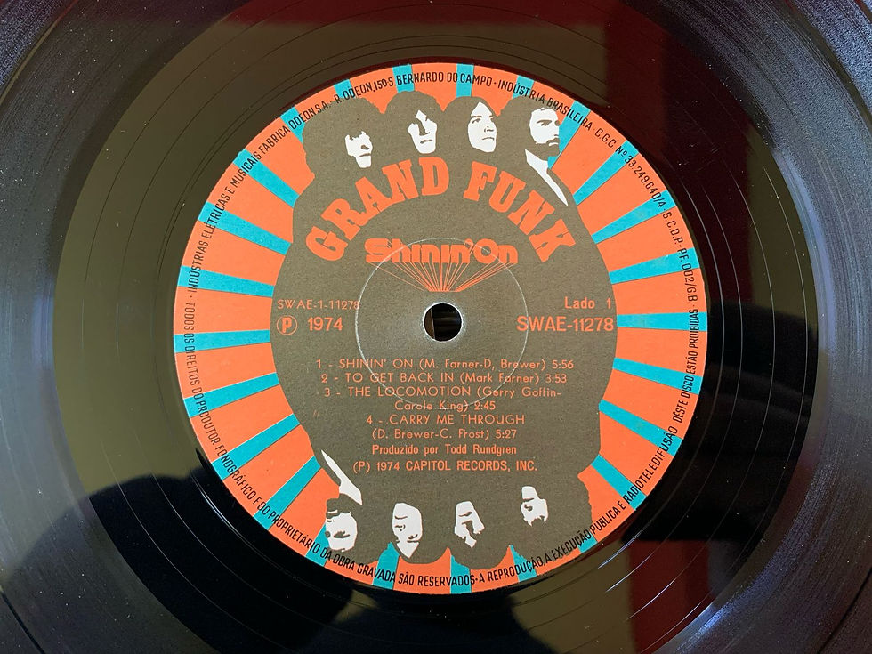 Miniatura: LP Grand Funk - Shinin' On - Com Encarte, Poster + Óculos