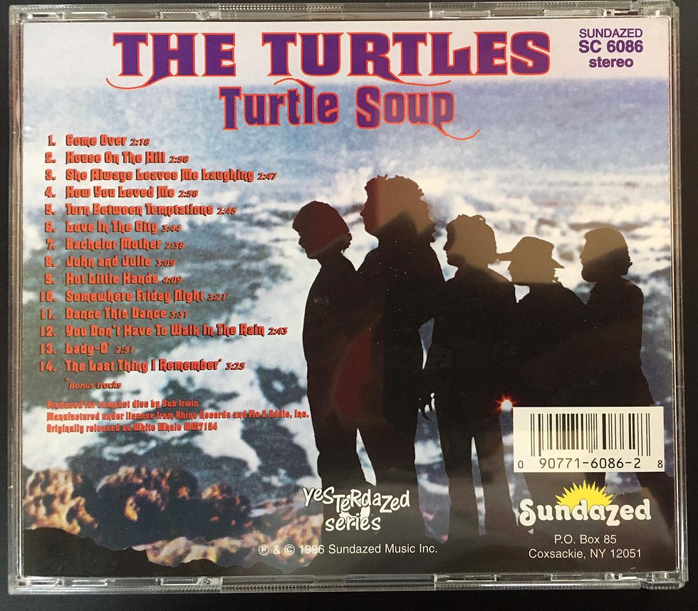 Miniatura: CD The Turtles - Turtle Soup - Importado