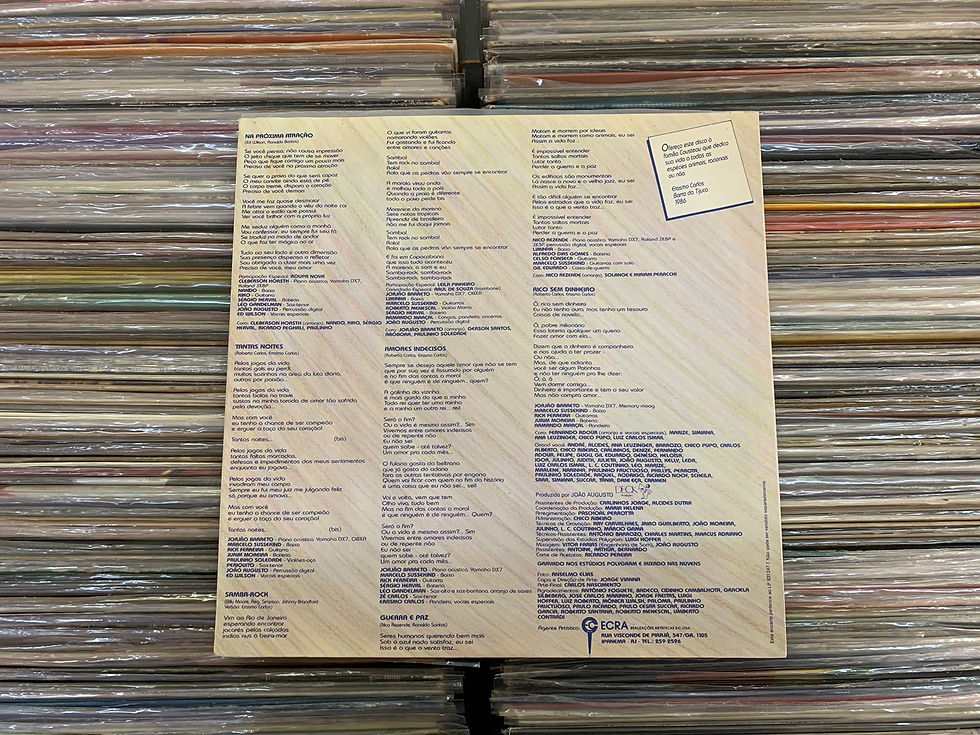 Miniatura: LP Erasmo Carlos - Abra Seus Olhos - C/ Encarte