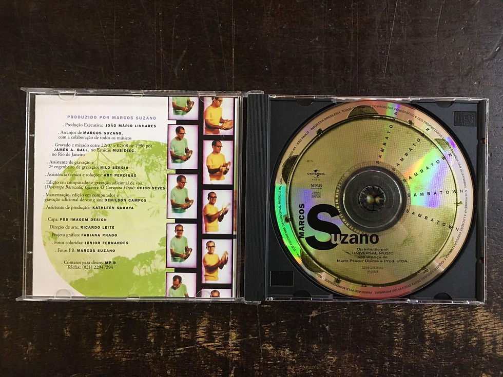 Miniatura: CD Marcos Suzano - Sambatown