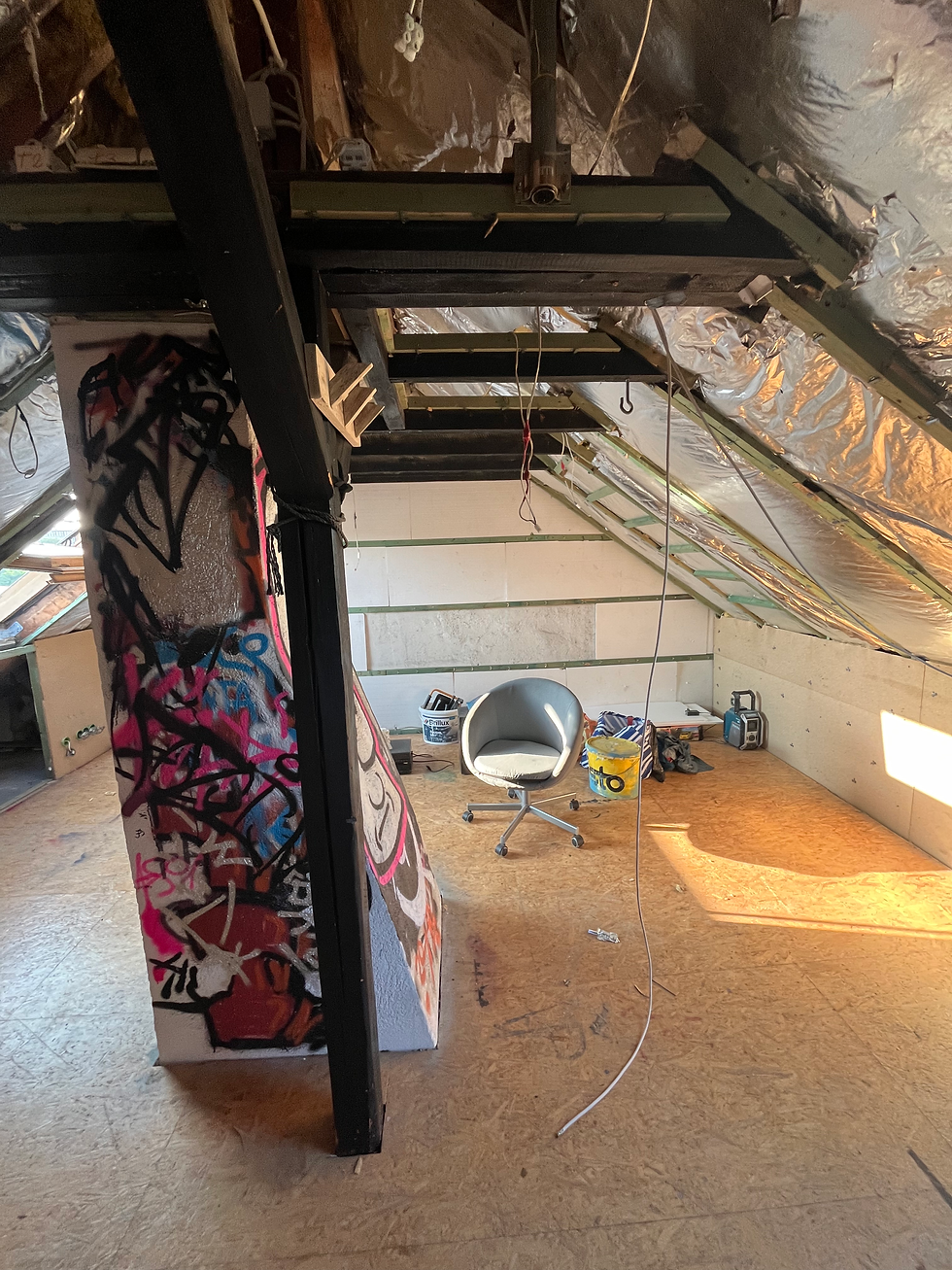Dachgeschossausbau