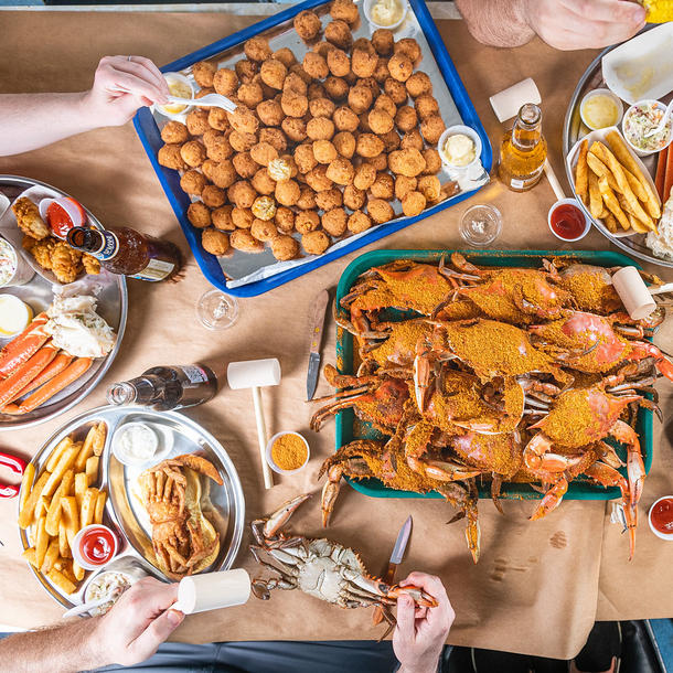 DC-Area Restaurants Serve Crab Feasts and Cold Beer for Delivery and Pickup