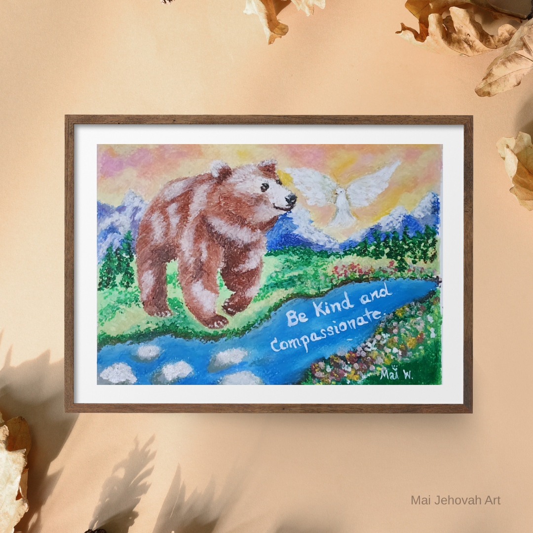 Gentle Giant by the Stream - Original