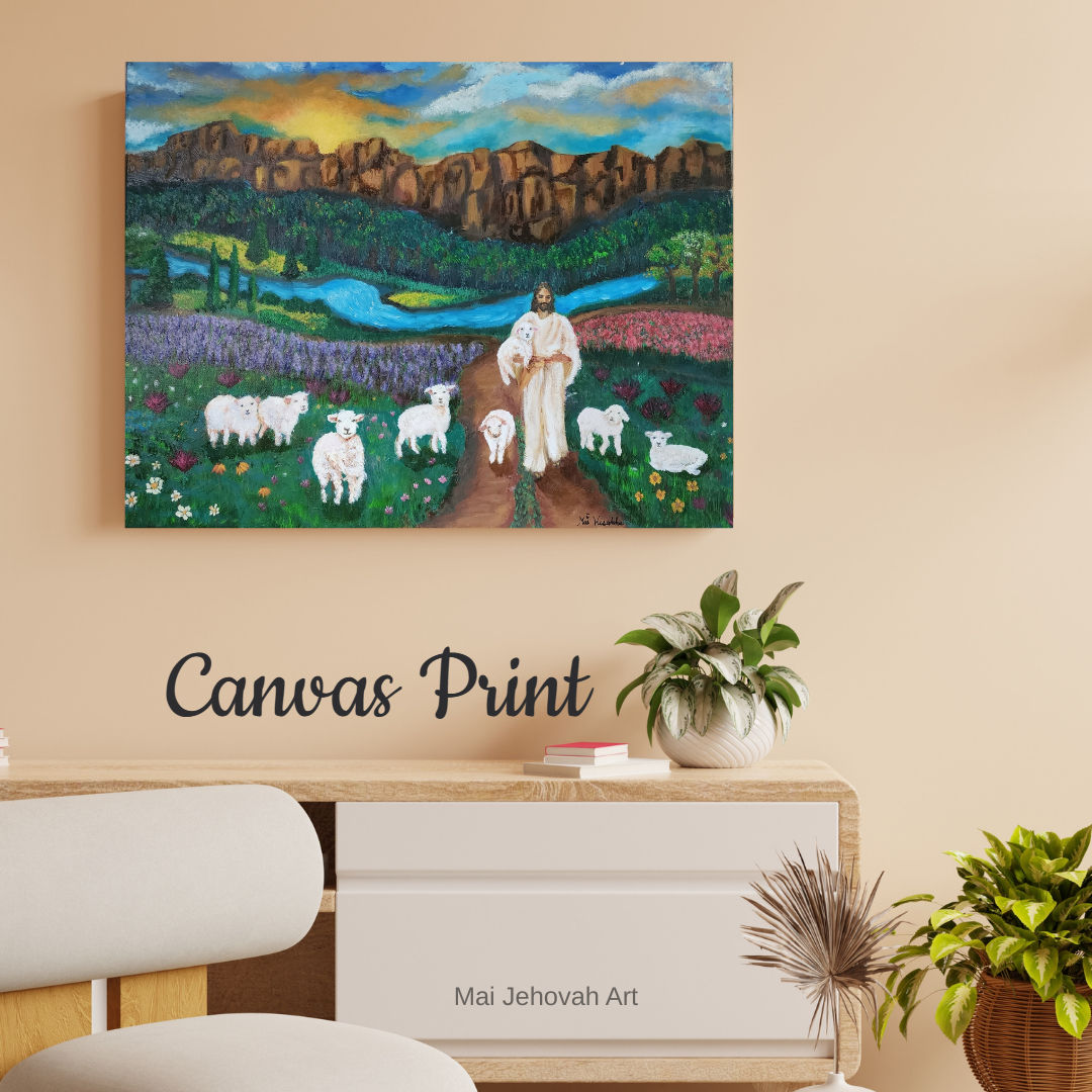Pastures of Mercy - Canvas Print
