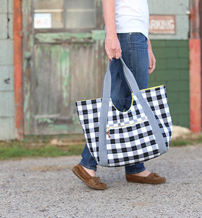 Poolside Tote by Noodlehead hartford-stitch
