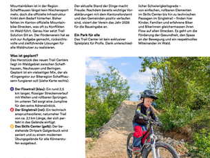 Mehr Flow für Schaffhausen: Unser Trail Center im Rampenlicht