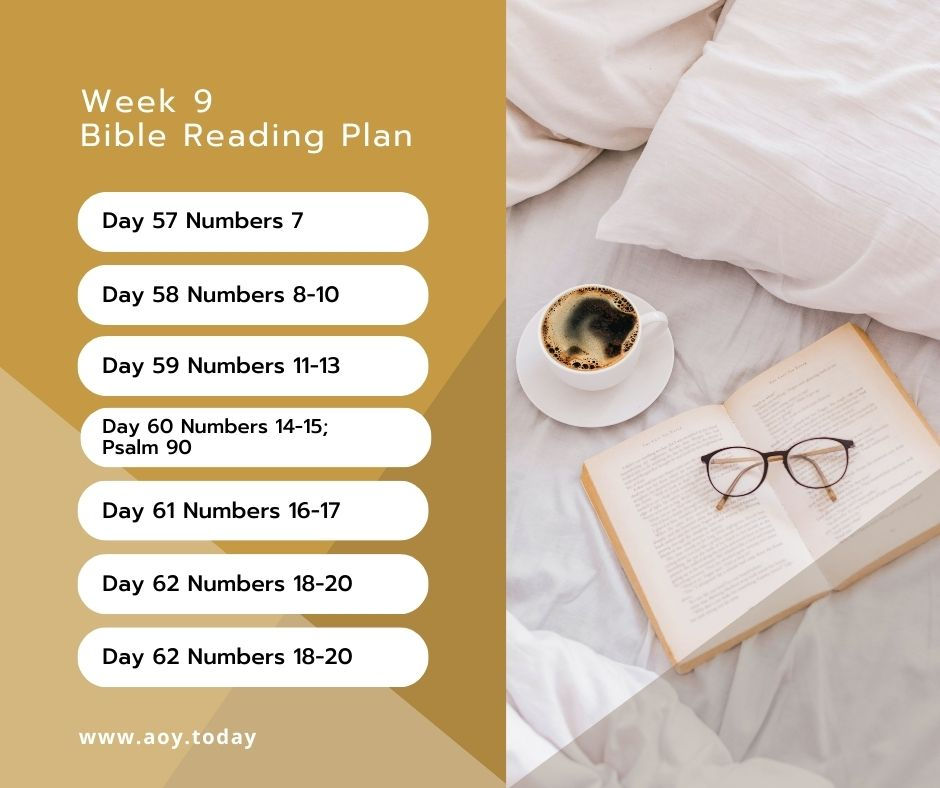 Week 9 Bible Reading Plans