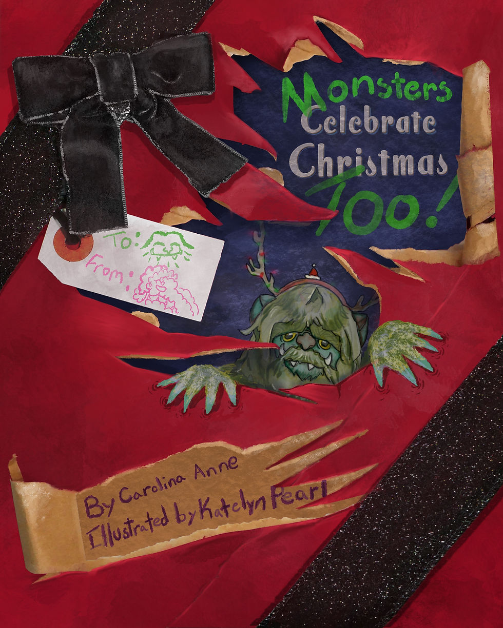 Monsters Celebrate Christmas Too!