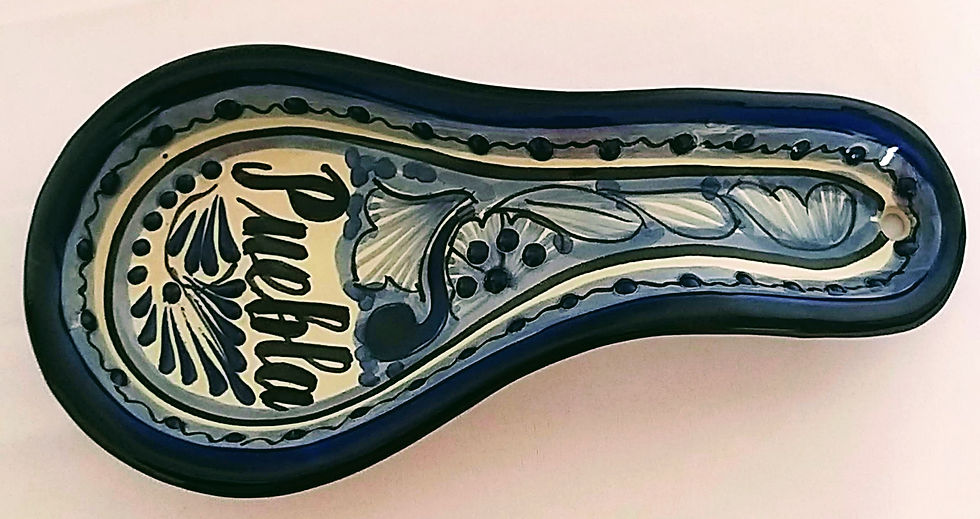 Thumbnail: PUEBLA TALAVERA SPOON HOLDER