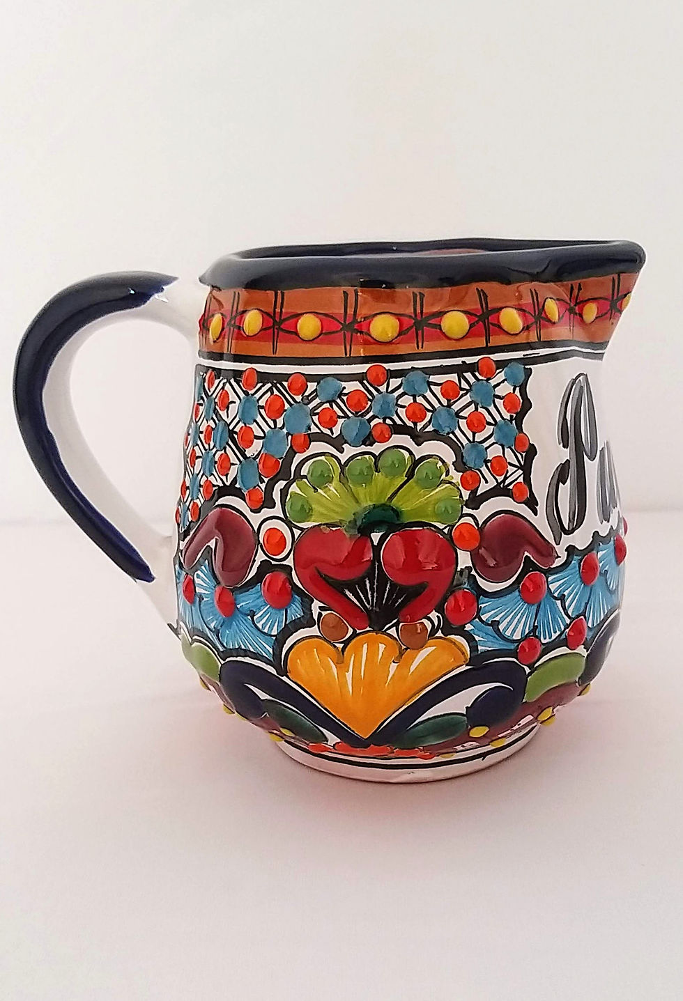 Miniatura: JARRA DE TALAVERA DE PUEBLA