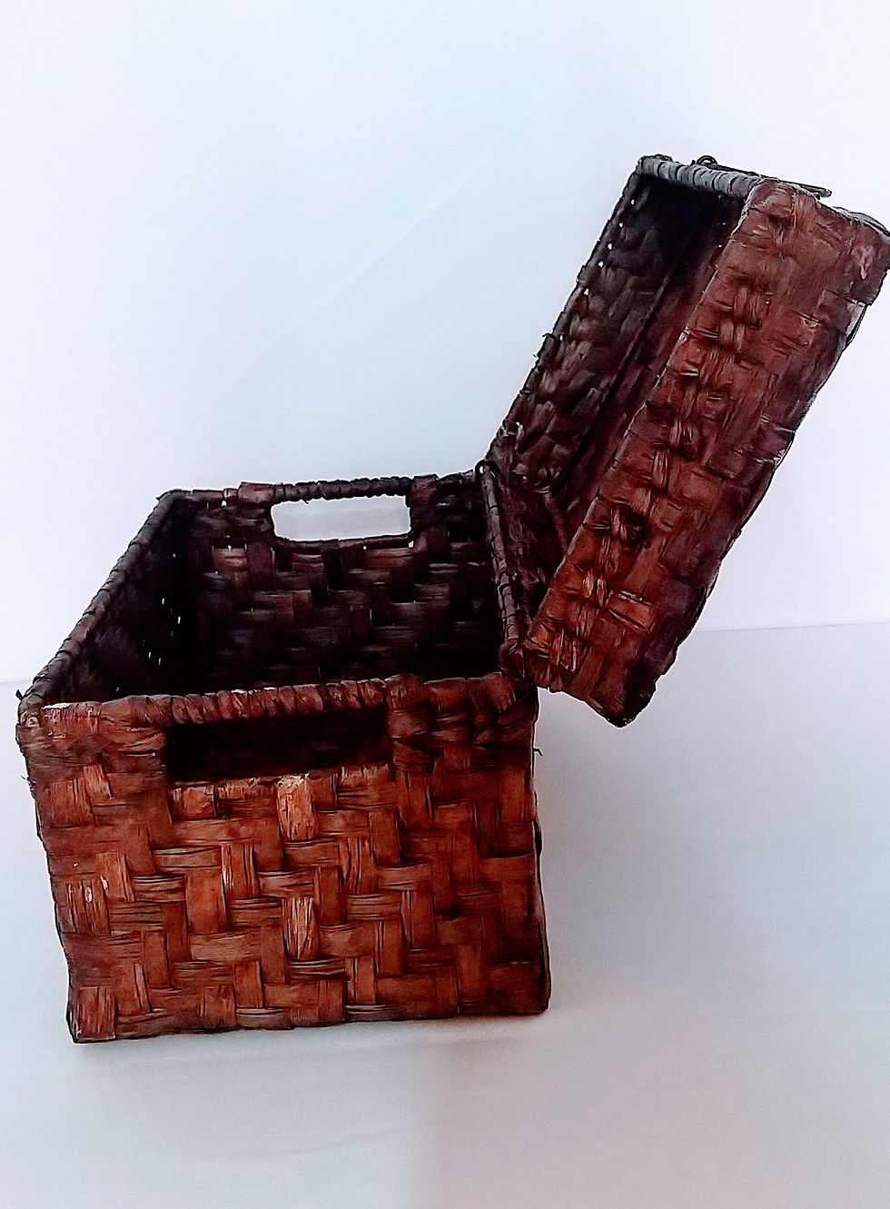 Miniatura: MIMBRE COFRE DE MICHOACÁN