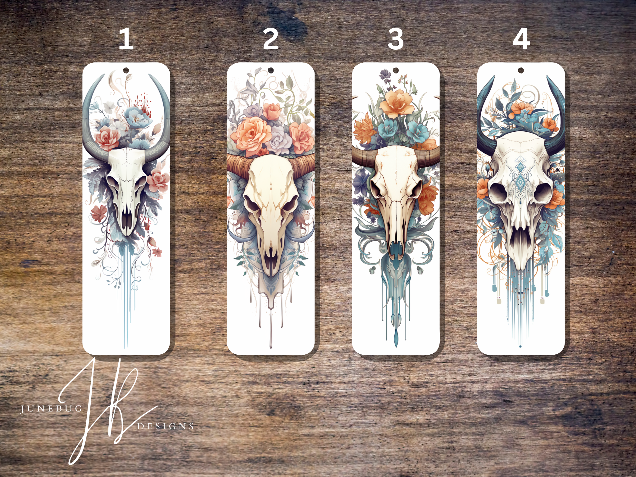 Cow Skull Bookmark