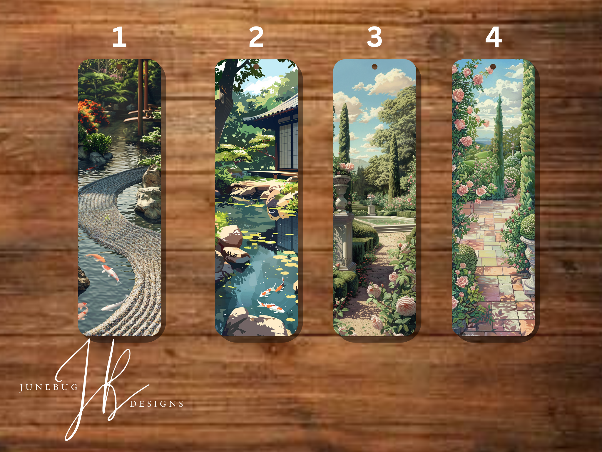 Chinese Garden Bookmark