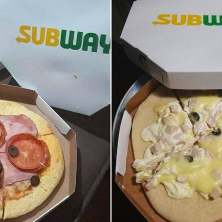 Após virar piada, Subway pede desculpas por pizzas feias