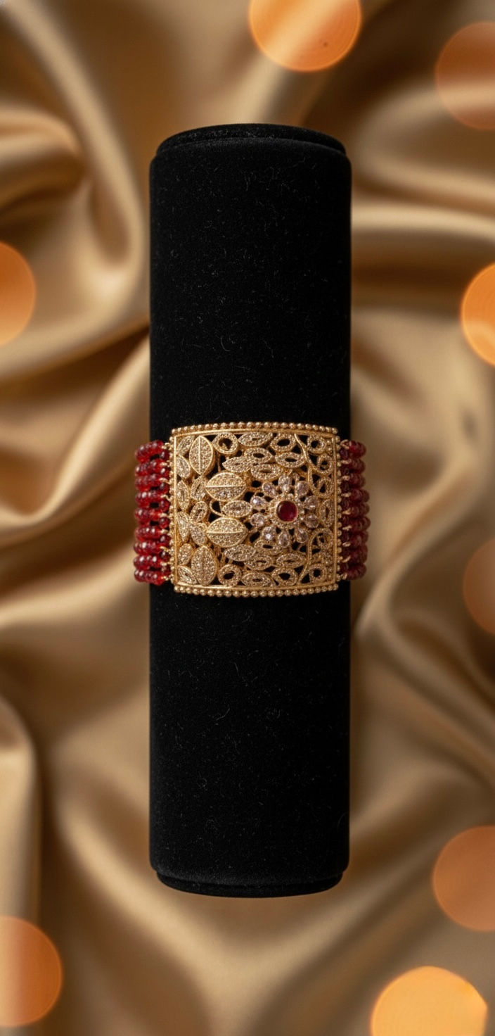 Miniature : Majestic Filigree Cuff Braclete