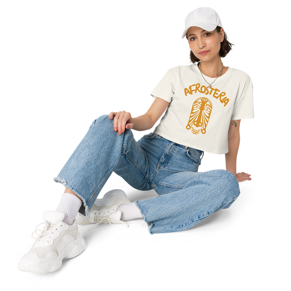 Thumbnail: Afrosteria Women's Essential Crop Top