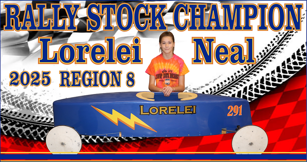 Brandon Neal 2025  Soap box derby