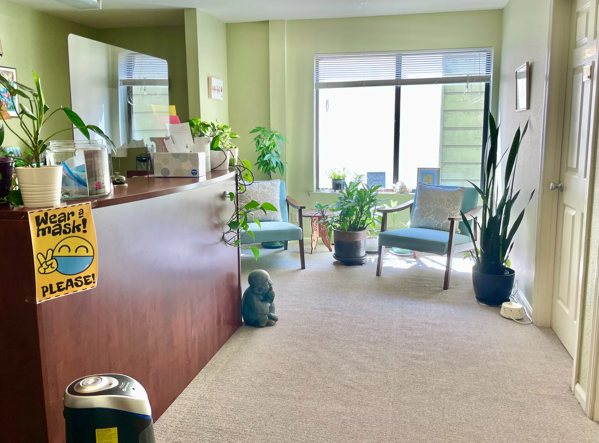 Waiting room Gregory Harty, CMT MFR Therapist 919 Irving Street