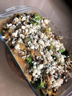 Creamy Broccoli Spaghetti Squash Casserole